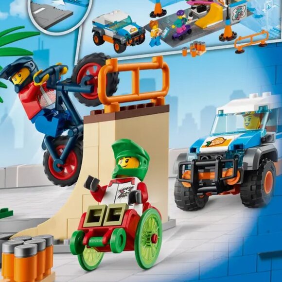 Brand New Lego City Skate Park 60290 Building Kit - Picture 4 of 9